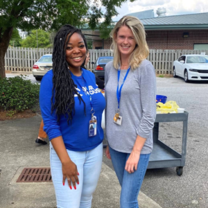 Daphney Davis and Christine Chandler